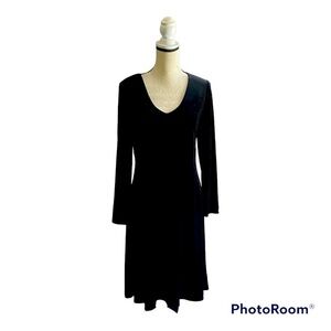 COPY - TIANA B-BLACK EMPIRE WAIST DRESS